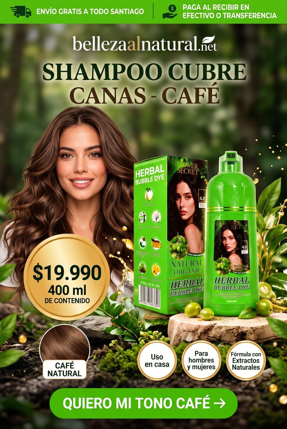 Shampoo Nutritivo con Ginseng 500 ml